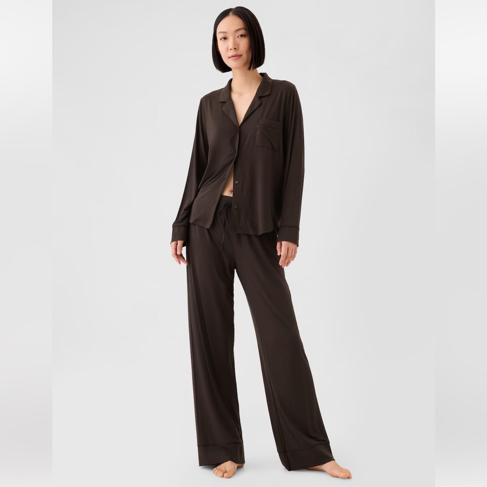 NWT Gap Modal Pajama Pants in Terra Brown